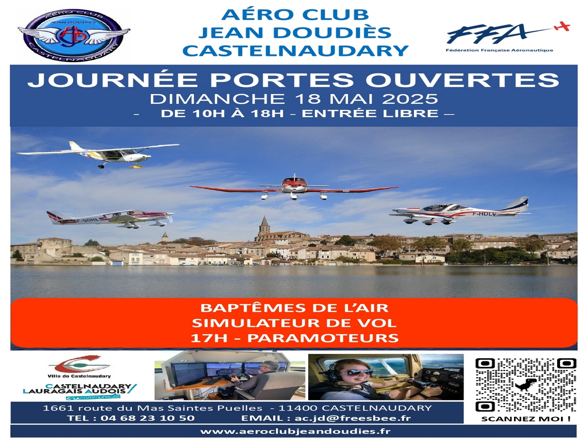 JOURNÉE PORTES OUVERTES AÉRO CLUB JEAN DOUDIEÈS