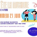 FÊTE DE LA MUSIQUE  RECYCLOTOPIE