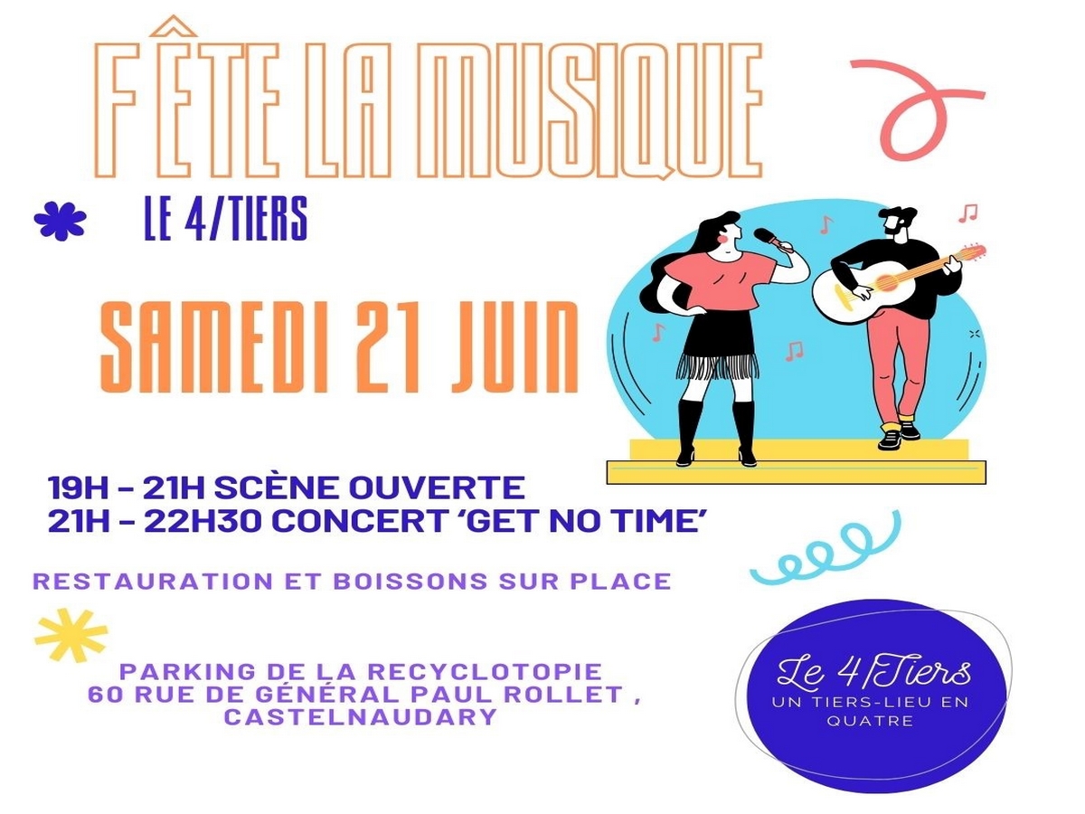 FÊTE DE LA MUSIQUE  RECYCLOTOPIE